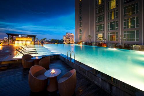 Terraza/balcón, Hatten Hotel Melaka in Malaca