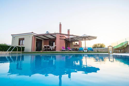 Cretan Vineyard Hill Villa