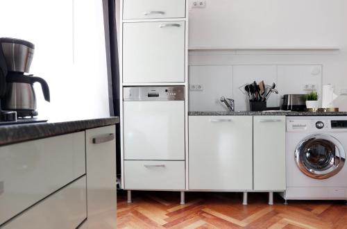 KATZ by ROCKCHAIR Apartments l SUPERHOST Status l 3 Bedrooms Boxspringbeds 2 Bathrooms in City Center - Cozy Family & Business Flair welcomes you!, Berlino (foto 7)