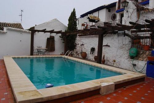 Peldbaseins, Hotel Rural La Casa de los Tres Cielos in Campo de Criptana