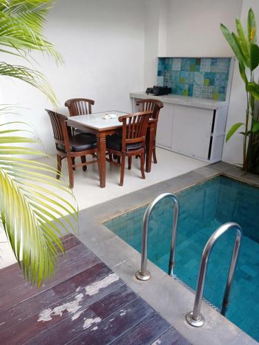 two bed room and one bed room private pool