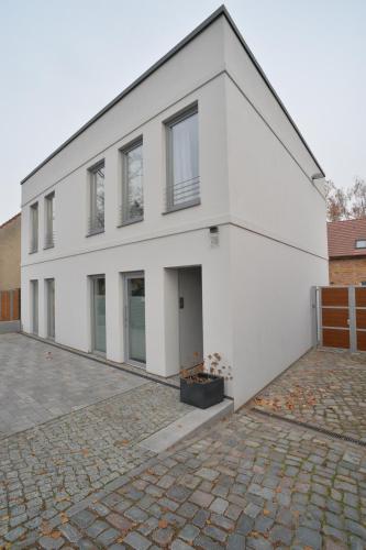 外部景觀, Grey House Apartments Grossbeeren in 大貝倫