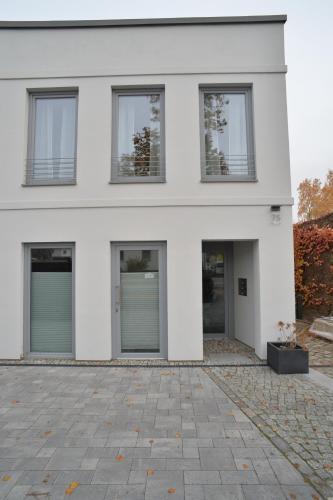 外部景觀, Grey House Apartments Grossbeeren in 大貝倫