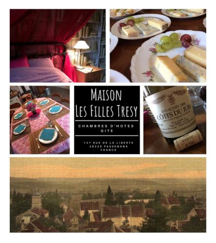 Chambres d Hôtes Les Filles Tresy chambre d'hôte Passenans