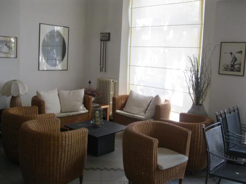 Delt lounge/TV-område, Hotel Miramare in Lavagna