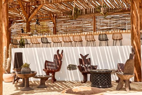 餐廳, 納香海灘酒店 (Naxian On the Beach) in 普拉卡海灘