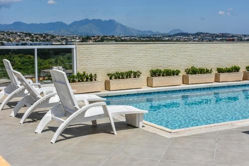 Erkély/terasz, Mont Blanc Suites Duque de Caxias in Duque de Caxias