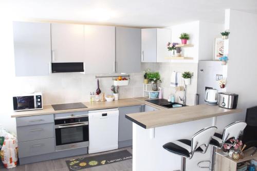 Cosy 74m2 apartment close to Paris - Location saisonnière - Houilles