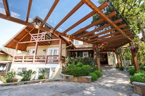 Bejárat, Hotel Kehl Haus in Gramado