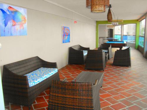 Recreational facilities, Apartamento de Lujo al pie del mar Condominio Torre Marina in Salinas