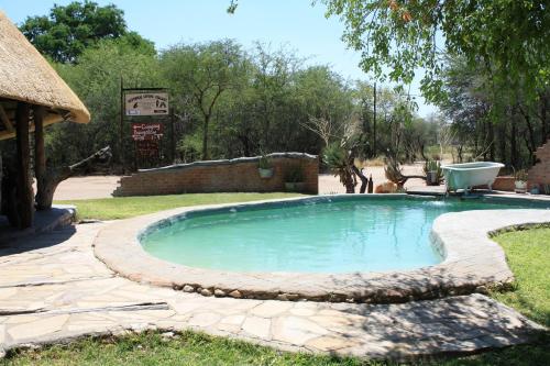 Swimming pool, Roy's Rest Camp in Grootfontein