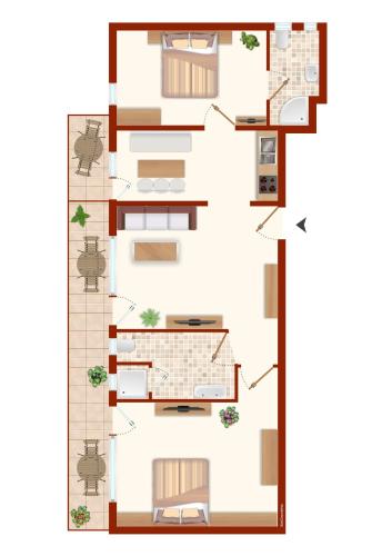 Two-Bedroom Apartment