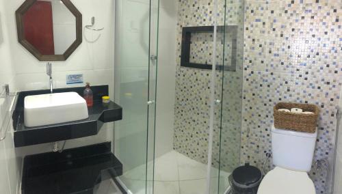 Bathroom, Canto da Praia Suites in Macedonia