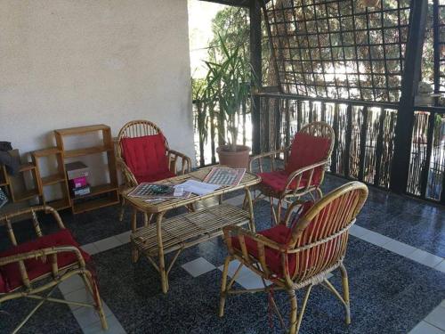 balkon/terasa, HOSTEL EMI in Kavadarči