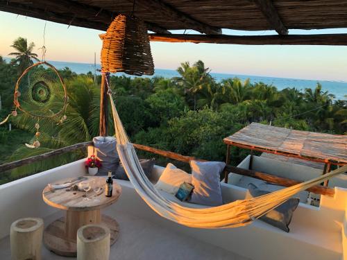 LunArena Boutique Beach Hotel Yucatan Mexico - 발코니/테라스