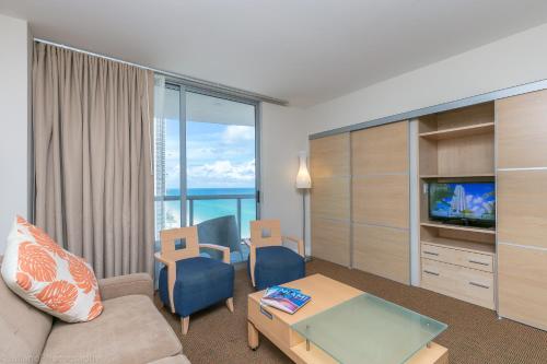 Sunny Isles ocean view 1 bedroom at Marenas Resort 20th