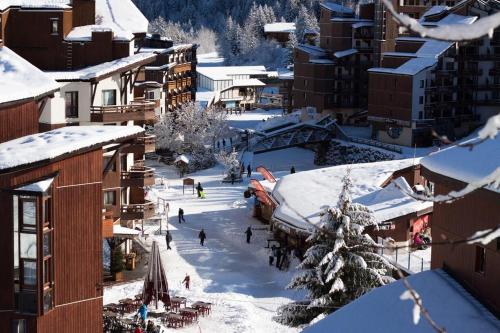 Appartement La Tania 2 pièces garage dans chalet pied pistes