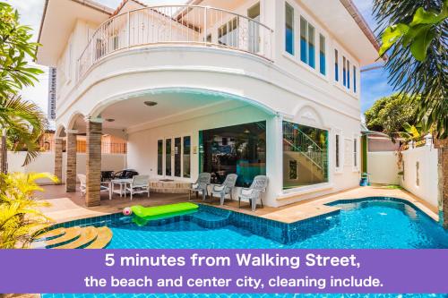 TEWAREE VILLA - PATTAYA HOLIDAY HOUSE WALKING STREET 4 bedrooms