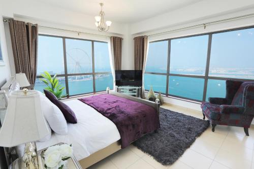 B&B Dubai - Luxury Casa - Marvel Sea View Apartment JBR Beach 2BR - Bed and Breakfast Dubai