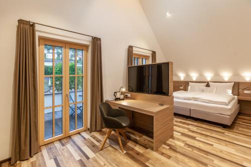 Suite, balkon