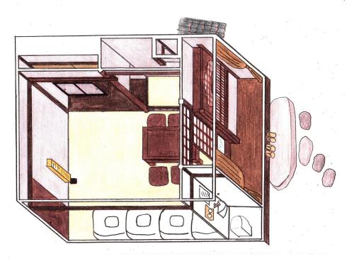 Japanese-Style Quadruple Room with Shared Bathroom image 1