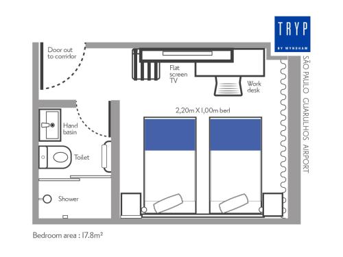 TRYP - Transit Hotel Sao Paulo Airport - Terminal 3特瑞普 - 圣保罗机场 - 3号航站楼过境图片