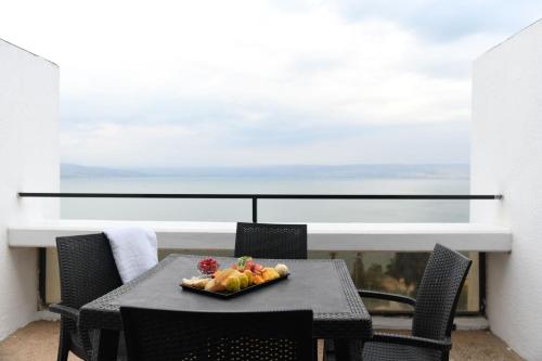 Balcony/terrace, Club Hotel Tiberia in Tiberias
