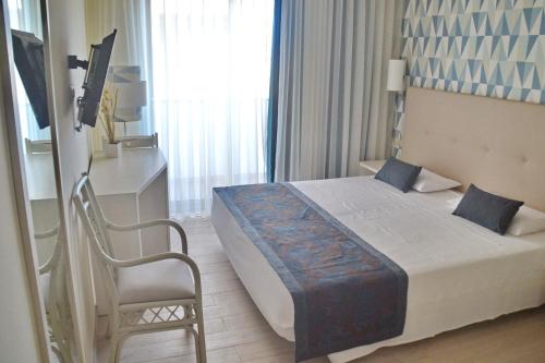 Quarto duplo ou twin, superior, vista para a cidade