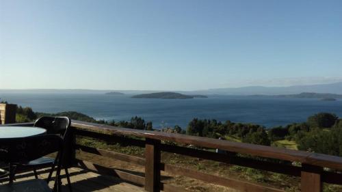 Balkons/terase, Cabañas Mirador Lago Ranco (Cabanas Mirador Lago Ranco) in Molina