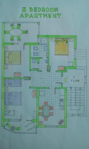 Three-Bedroom Apartment