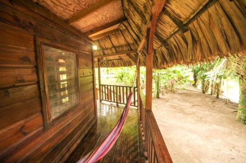 Cohune Palms River Cabanas in Sanignasio