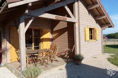 Gite Chalet gîte à louer Ruffey-sur-Seille