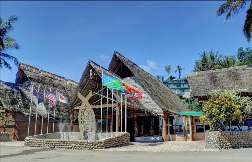 Entrance, King Solomon Hotel in Honiara
