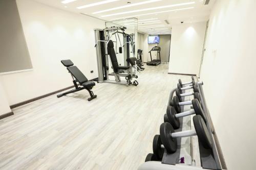 Fitness center, V Boutique Hotel in Al Zahraa