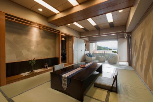 Japanese-Style Room with Open-Air Bath