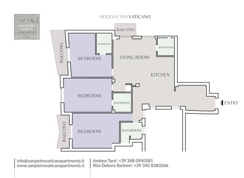 San Pietro Vatican Apartments, Roma (foto 4)