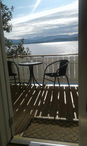 Erkély/terasz, Furoy Hotel Apartments and Boating in Sorreisa