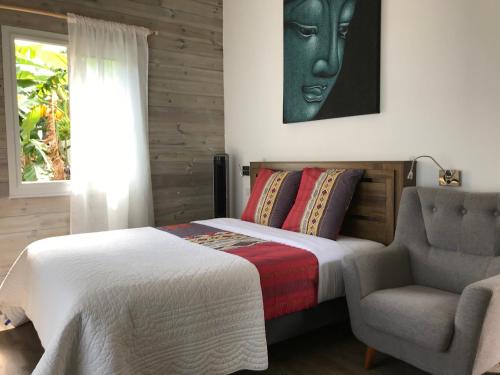 1 double bed