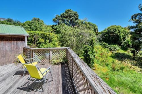 Balkong/terasse, Ponsonby Gardens with deck and parking near Ponsonby