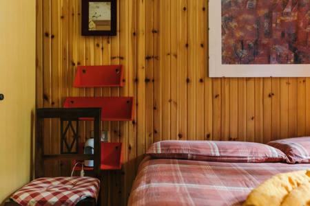  CENTRAL WOODEN CHALET WITH FOREST VIEW in Madonna di Campiglio