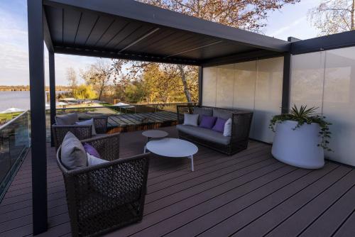 Erkély/terasz, Donautica Hotel & Restaurant in Fadd - Dombori