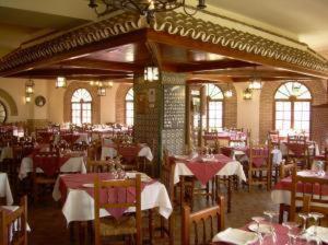 Étterem, Hotel Anfiteatro Romano in Santiponce