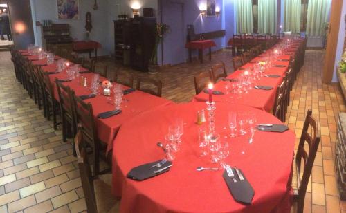 ห้องอาหาร, Hotel Restaurant L'AGAPANTHE in ปงต์-เดอ-ซาลาร์