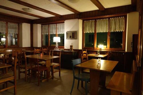Restorāns, Pension Bellevue Gondo in Zwischbergen