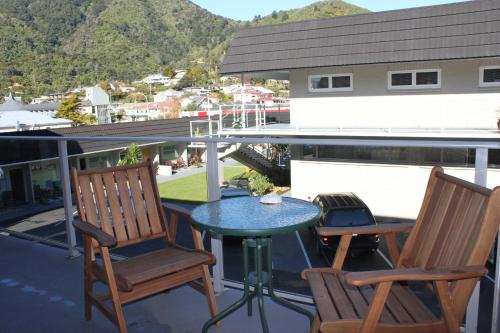 陽台/露台, 皮克頓汽車旅館 (Picton Accommodation Gateway Motel) in 皮克頓