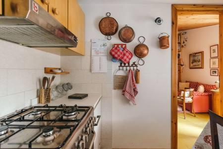 Kitchen, CENTRAL WOODEN CHALET WITH FOREST VIEW in Palu