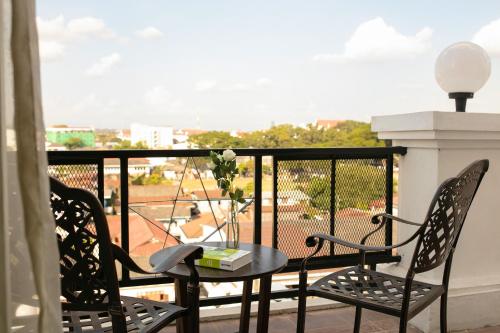 balcon/terasă, Azalea Parkview Hotel in Centru oraş Vientiane