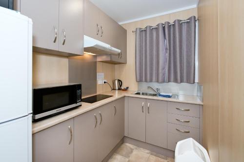virtuve, Paringa Caravan Park in Paringa