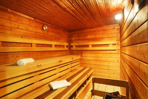 Residence Nemea Les Grands Ax - 사우나