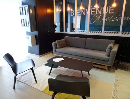 sala de TV, Résidence Little Sévigné (Residence Little Sevigne) in Rennes